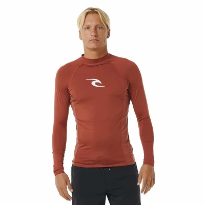 Rip Curl WAVES pánské lycrové triko s dlouhým rukávem