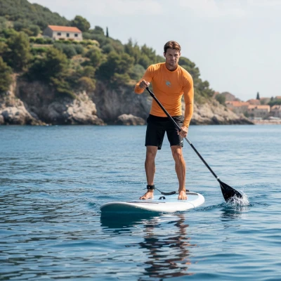 Rip Curl WAVES pánské lycrové triko s dlouhým rukávem