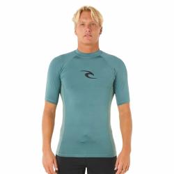 RIP CURL Pánske lycrové tričko WAVES, krátky rukáv