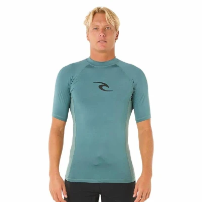 RIP CURL Pánské lycrové triko WAVES, krátký rukáv RIP CURL Pánské lycrové triko WAVES, krátký rukáv