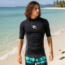 RIP CURL Pánské lycrové triko WAVES, krátký rukáv