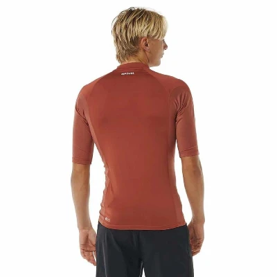 RIP CURL Pánské lycrové triko WAVES, krátký rukáv