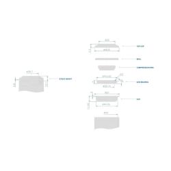 RITCHEY Upper Classic Semi-integrated Zs 44/28.6 9mm Stack hlavové složení