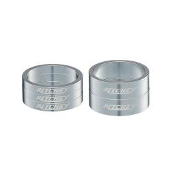RITCHEY Classic Hp Silver 28.6mm/2x10mm+3x5mm spacer RITCHEY Classic Hp Silver 28.6mm/2x10mm+3x5mm spacer