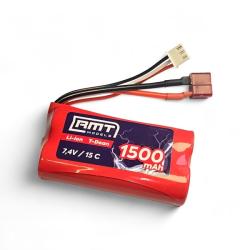 IQ models Akumulátor Li-on 7,4V 1500mAh T-dean - EAGLE 3 IQ models Akumulátor Li-on 7,4V 1500mAh T-dean - EAGLE 3