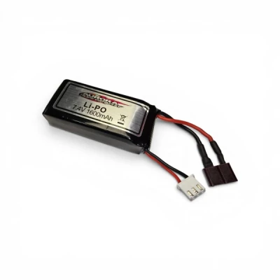 RMT MODELS Li-Po 7,4V 1600 mAh T-Dean konektor červený akumulátor