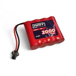 Náhradní akumulátor pro Conqueror 4x4 a RC stroje - 2000mAh 4,8V Náhradní akumulátor pro Conqueror 4x4 a RC stroje - 2000mAh 4,8V