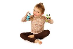 Robot ECHO opakující věty kovový