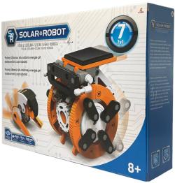 Robotická vesmírná stavebnice 6v1 funkční modely na solární pohon v krabici
