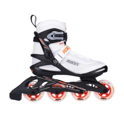 Roces ICON X Black/White/Orange dámské kolečkové brusle + sleva 300,- na příslušenství