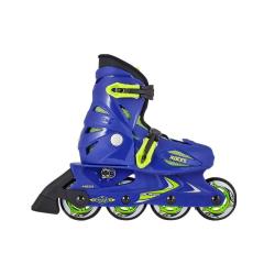 Roces Orlando III Blue Lime dětské kolečkové brusle