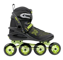 Roces PIC X Black/Lime pánské kolečkové brusle POUZE UK 10.0, EU 45, 29,5 cm (VÝPRODEJ)