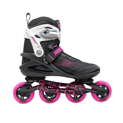 Roces PIC X Woman Black/Pink dámské kolečkové brusle + sleva 300,- na příslušenství POUZE UK 4.0, EU 38, 24 cm (VÝPRODEJ)
