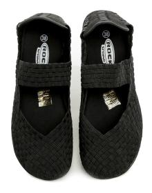 Rock Spring Free Mind Black dámská gumičková obuv