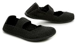 Rock Spring Free Mind Black dámská gumičková obuv