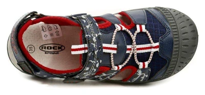 Rock Spring Grenada navy red dětské sandály