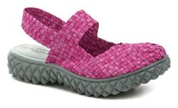 Rock Spring OVER SANDAL FUCHSIA dámska gumičková obuv