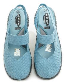 Rock Spring OVER SANDAL LT BLUE dámska gumičková obuv