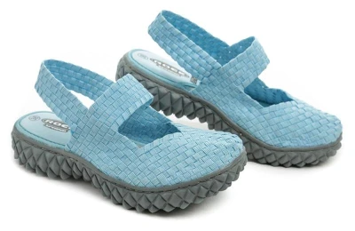 Rock Spring OVER SANDAL LT BLUE dámská gumičková obuv