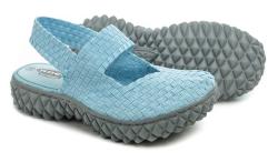 Rock Spring OVER SANDAL LT BLUE dámska gumičková obuv