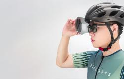 Rockbros Cyklistická přilba s brýlemi TT-16 (černá)