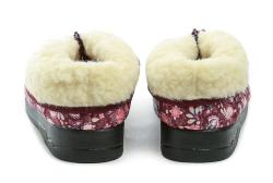 Rogallo 29841 květové dámské zimní papuče