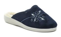 Rogallo 3100-111 modré dámské zimní papuče Rogallo 3100-111 modré dámské zimní papuče