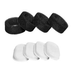 Rojeco 3,2 l /2 l nerezové filtry do fontány pro kočky 4sada Rojeco 3,2 l /2 l nerezové filtry do fontány pro kočky 4sada