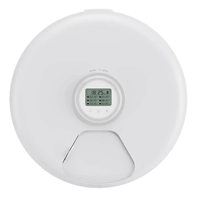 Rojeco Automatické krmítko pro kočky 2L v knoflíkové verzi