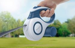 Rojeco Automatické zatahovací vodítko pro psy A12 3M (modré)