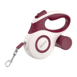 Rojeco Automatické zatahovací vodítko pro psy A12 5M (červené) Rojeco Automatické zatahovací vodítko pro psy A12 5M (červené)