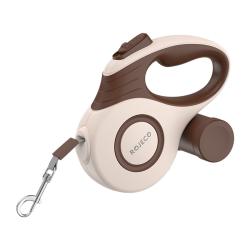 Rojeco Automatické zatahovací vodítko pro psy A12 5M (hnědé) Rojeco Automatické zatahovací vodítko pro psy A12 5M (hnědé)