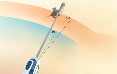 Rojeco Automatické zatahovací vodítko pro psy A12 5M (hnědé)