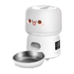 Rojeco Automatický dávkovač krmiva 3 l v tlačítkovém provedení (bílý) Rojeco Automatický dávkovač krmiva 3 l v tlačítkovém provedení (bílý)