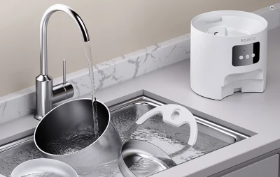 Rojeco Smart Pet Feeder PAF-144-W 4,5 l nerezový dávkovač krmiva pro domácí mazlíčky