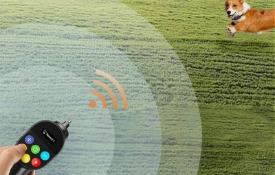 Rojeco Elektrický obojek proti štěkání PD800 (černý)