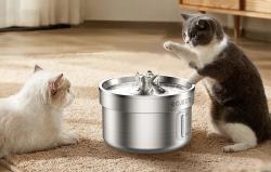 Rojeco Nerezová fontána / pítko pro psy a kočky 2l Rojeco