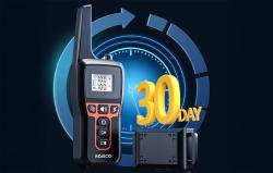 Rojeco PD529 1000m výcvikový obojek pro psy se 2 obojky (černý)