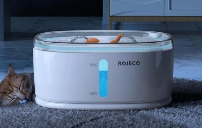 Rojeco Vodní fontána pro domácí zvířata Wireless 2,5 l