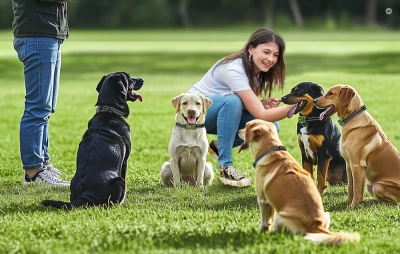 Rojeco DOG800 zelený elektronický výcvikový obojek pro psy, 2 ks v balení