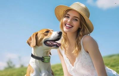 Rojeco DOG800 zelený elektronický výcvikový obojek pro psy, 2 ks v balení
