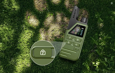 Rojeco DOG800 zelený výcvikový obojek