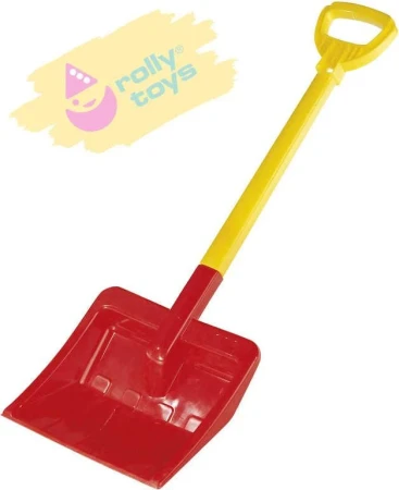 Rolly Toys Lopata pro děti na sníh 71cm plastové hráblo T ručka červené Rolly Toys Lopata pro děti na sníh 71cm plastové hráblo T ručka červené