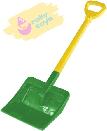 Rolly Toys Lopata pro děti na sníh 71cm plastové hráblo T ručka zelené Rolly Toys Lopata pro děti na sníh 71cm plastové hráblo T ručka zelené