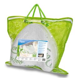 Romeo Ergonomický polštář mezi kolena MEMORY BAMBOO 25 x 25 x 15 cm