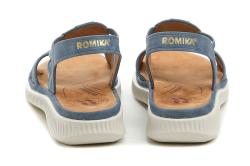 Romika 74R009201600 modré dámske sandále