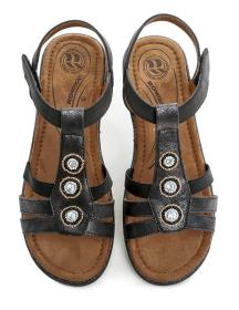 Romika 74R0152002 černé dámské sandály