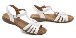 Romika 74R0212005 biele dámske sandále