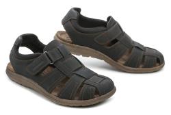 Romika 95R0041001 čierne pánske sandále