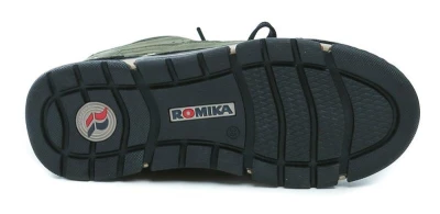 Romika 95R006200700 khaki dámské polobotky